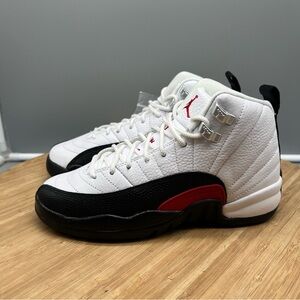 Nike Air Jordan 12 Retro Taxi Flip GS Black White 4 Youth 4Y Nike Air 153265-162